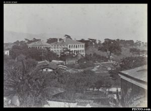 1890年左右拍摄的对湖路闽海关税务司宿舍（来源：布里斯托尔大学）