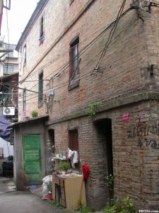 明道堂附属居住楼建筑东立面（来源：林轶南摄于2012年5月）