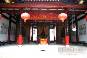 螺洲天后宫后殿照片(从北到南)(严可清摄于2009年6月) 螺洲天后宫后殿照片(从北到南)(严可清摄于2009年6月)