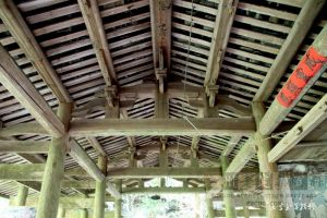 六锦官山桥木构架(止于至善摄于2015年10月) 六锦官山桥木构架(止于至善摄于2015年10月)