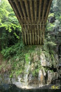 三溪桥贯木拱（网然摄于2014年4月）