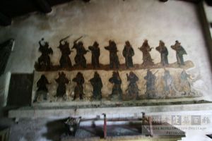 竹榄定光寺偏殿东面壁画（从西到东）（来源：严可清摄于2009年6月）