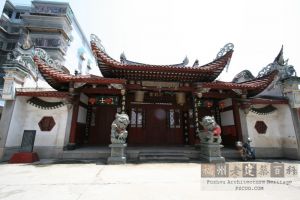 螺洲吴氏宗祠正门(严可清摄于2009年6月/仓山区文体局提供) 螺洲吴氏宗祠正门(严可清摄于2009年6月/仓山区文体局提供)