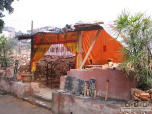 施埕反帝大同盟旧址（从南到北）（即将原址重建）（来源：严可清摄于2008年3月）