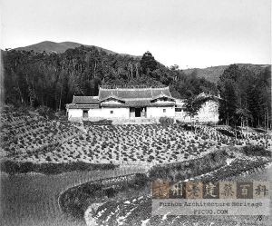 鹅峰寺旧影（同兴照相馆拍摄于1870年代）