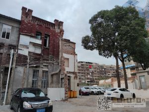 拆除后的博爱医院大楼（ABC摄于2021.01）