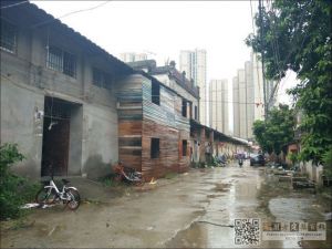 外部环境，其中青砖楼及左侧房屋现已拆除（来源：福州市“名城展览”网站）