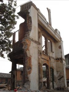 从房子背后拍摄（拍摄：cs）