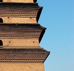 传统砖塔的檐下叠涩（来源：百度百科）