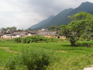 2012年拍摄的三落厝