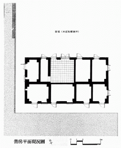 营房平面现况图（台湾“文化部”文化资产局）