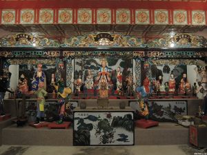 东莒福正天后宫泥塑神像（台湾“文化部”文化资产局）