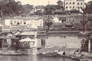 1900-1910年左右拍摄的晋丰当铺（来源：华辰拍卖）