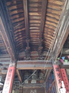 主座轩廊（来源：福建工程学院历史建筑调查/2014.11）