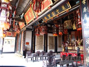 螺江陈氏宗祠祭厅（来源：严可清摄于2009年6月）