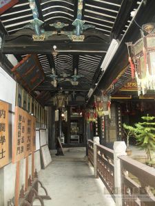 螺江陈氏宗祠游廊（来源：严可清摄于2009年6月）