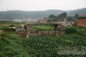 连板桥全景（从东到西）（来源：严可清摄于2009年6月）