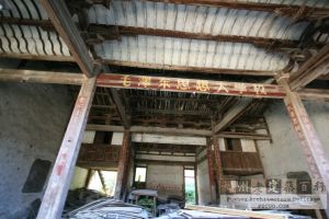 东岭王氏宗祠大厅（严可清摄于2009年11月/仓山区文体局提供）