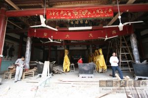 齐安斗战胜佛庙大殿（严可清摄于2009年10月/仓山区文体局提供）