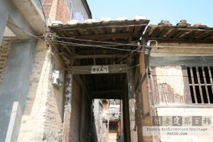 台屿长埕明代建筑边门（严可清摄于2009年11月/仓山区文体局提供）