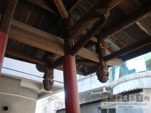 新安经锄亭木构架（严可清摄于2010年3月/仓山区文体局提供）