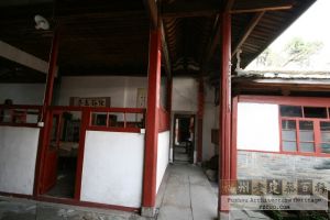 盖山下岐郑氏民居主座（严可清摄于2009年11月/仓山区文体局提供）