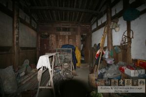 梁厝梁守槃祖居梁架(严可清摄于2010年1月/仓山区文体局提供) 梁厝梁守槃祖居梁架(严可清摄于2010年1月/仓山区文体局提供)