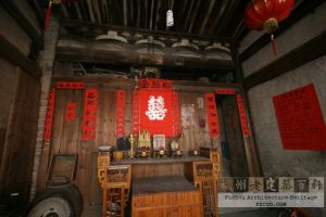 梁厝梁敬魁祖居大厅（严可清摄于2010年1月/仓山区文体局提供）