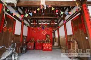 狮山林赵国旧厝大厅（严可清摄于2010年2月/仓山区文体局提供）