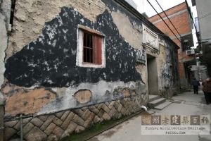 濂江龙角街刘宅大门（严可清摄于2010年1月/仓山区文体局提供）