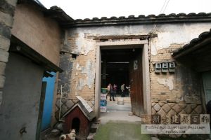 濂江龙角街林宅大门（严可清摄于2010年1月/仓山区文体局提供）