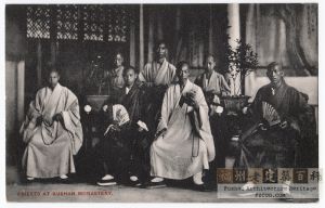 1910年代拍摄的涌泉寺僧人（来源：林轶南收藏）