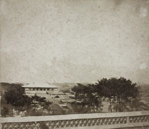 1858年，从东侧眺望本建筑（来源：布里斯托尔大学）