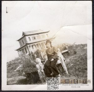 1950年左右拍摄的屏山镇海楼（来源：协和医院何秀明护士相册，林轶南收藏）