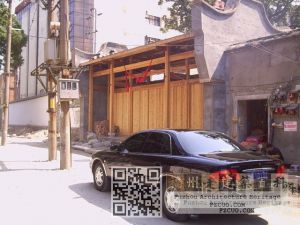 新建的“鳌峰书院"门头房（林陶江摄于2008.02）