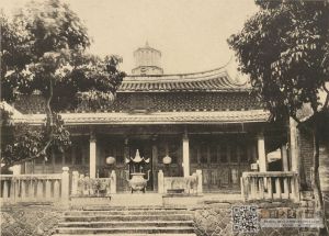 大雄宝殿，摄于1929年（来源：《支那文化史迹·第六辑》，法藏馆）