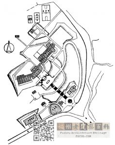 疗养院总平面（汪滨藩绘）