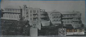 疗养楼南立面全景（来源：1958年民用建筑设计图集）