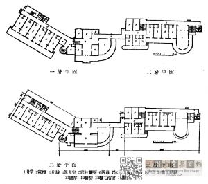 中间两层平面图（来源：建筑学报）