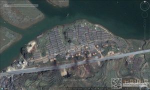2000年文山窑航拍图（截图自谷歌地球）