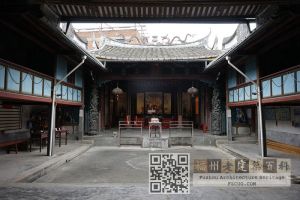 嵩口天后宫内廊及正座（来源：林轶南摄于2021年2月）