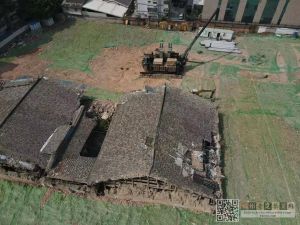 周围地块征迁后的程厝里俯瞰