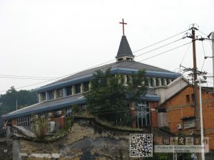 重建后的观巷基督教堂（来源：维基百科）