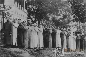 福建协和大学学生合影，照片大约拍摄于1919年，来自UMC Digital Galleries。