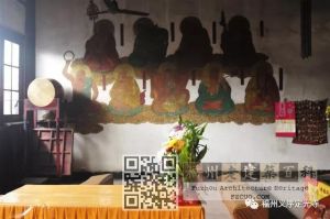 定光寺壁画（来源：定光寺微信公众号）