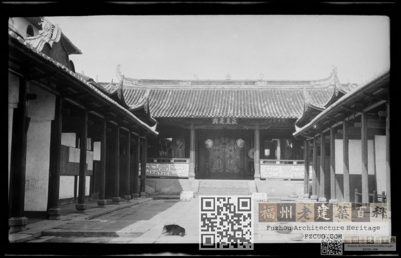 城隍庙过殿（来源：Digital Commonwealth，白克令相册）