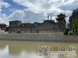 下洋严氏祠堂，门前开辟新内河（拍摄：几雨/2024）
