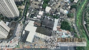 厂区现存建筑群鸟瞰（图自临感360VR截图）