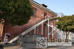 2026年2月，船政绘事院及侧立面铁梯（来源：林轶南摄）